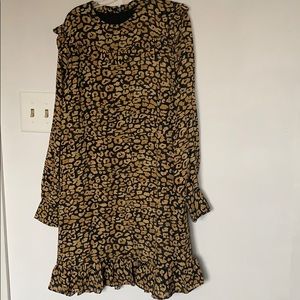 Leopard-print dress